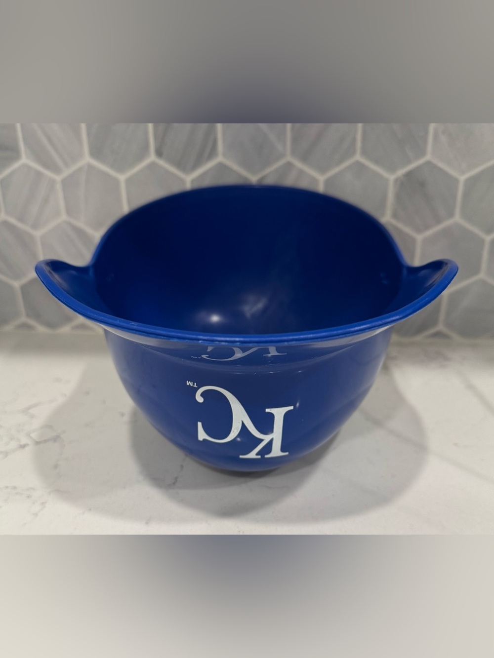 Kansas City Royals Authentic MLB Snack Helmet / Bowl Victory Way Sports Baseball